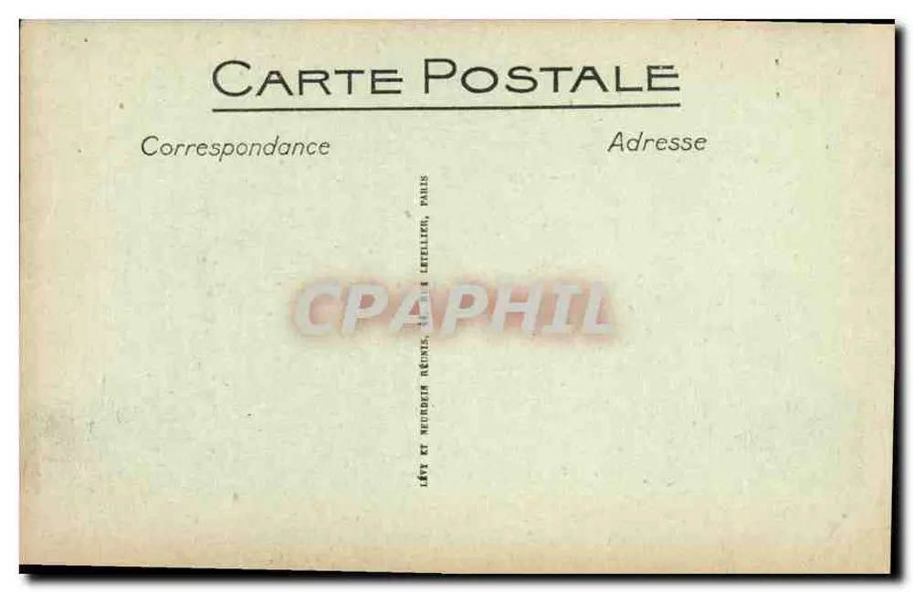 Castelo de Pierrefonds — A Entrada — ND. - Verso