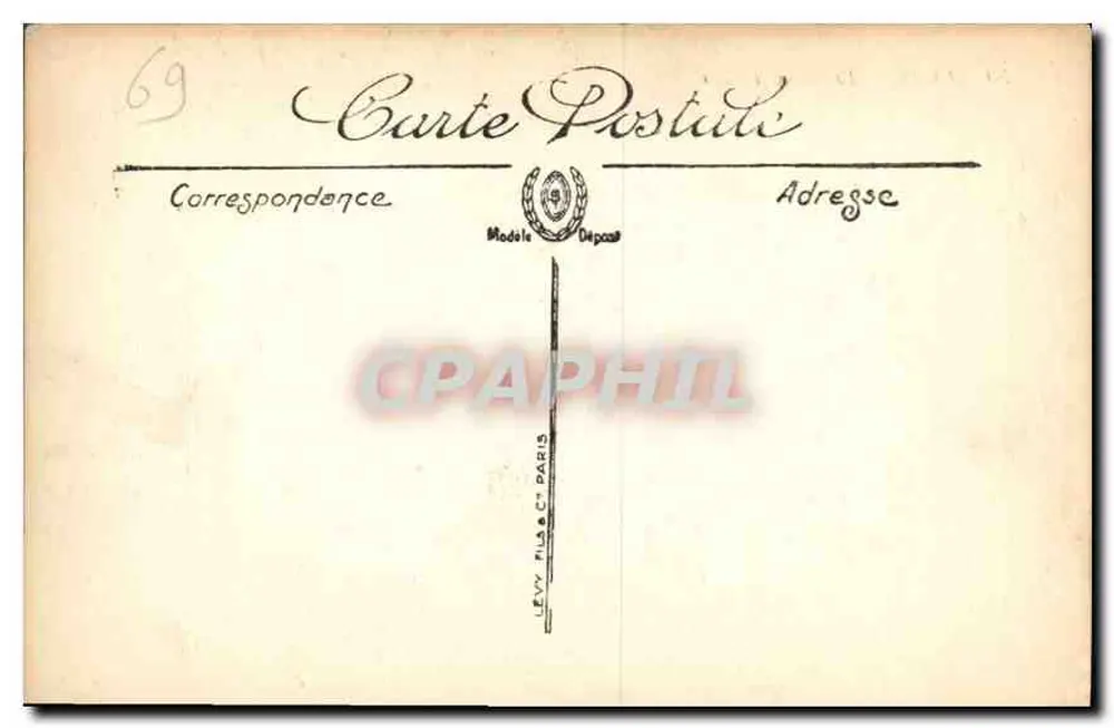 LYON. — O Grande Teatro — LL. — Editor LL, n° 50 - Verso