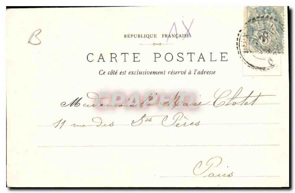 Zamek Pierrefonds — Schody honorowe — F. D. COMPIÈGNE - Rewers