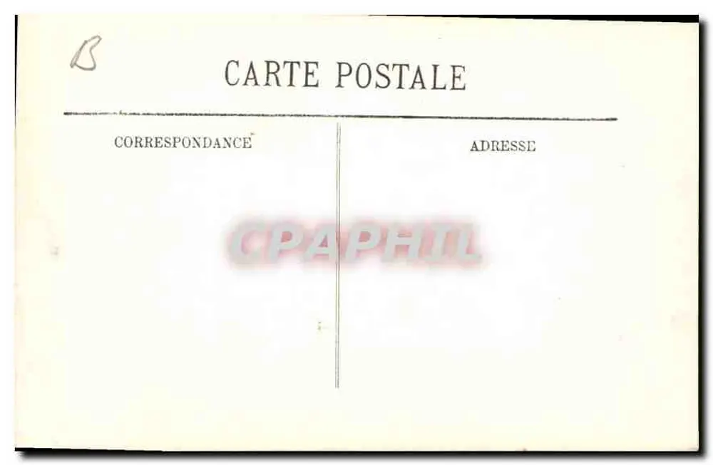 Castelo de Pierrefonds — A Facha Oeste — Edição Varin - Verso