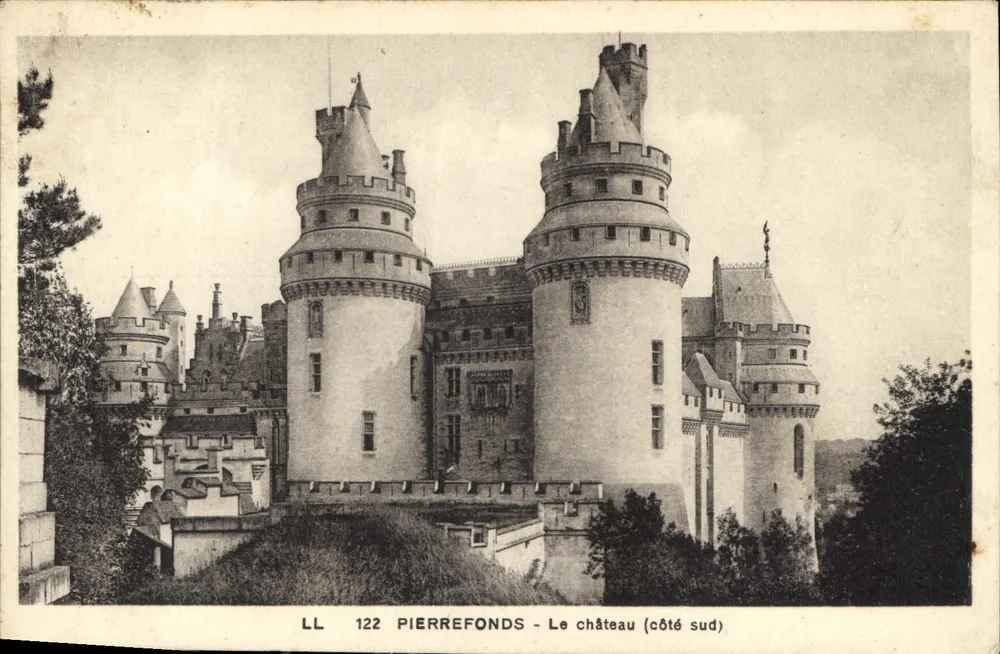 PierreFonds — O castelo (lado sul) — LL 122 - Frente