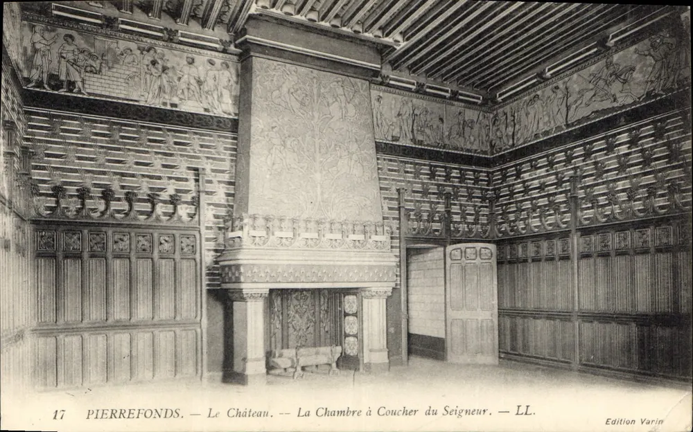 PierreFonds — Das Schloss — Das Schlafzimmer des Herrn — Edition Varin, n°17 - Vorderseite