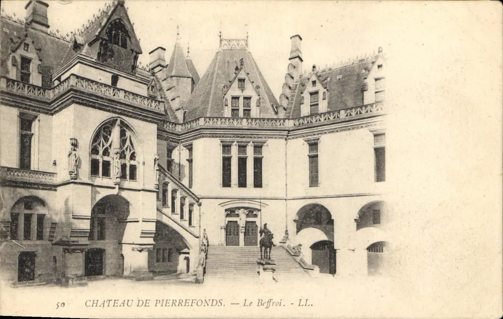 Castelo de Pierrefonds — O Sino — LL. - Frente