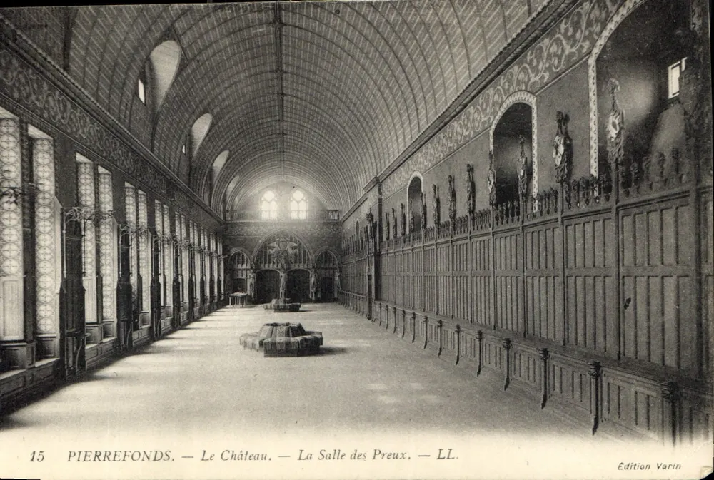 PierreFonds — Das Schloss — Die Halle der Ritter — Edition Varin, n°15 - Vorderseite