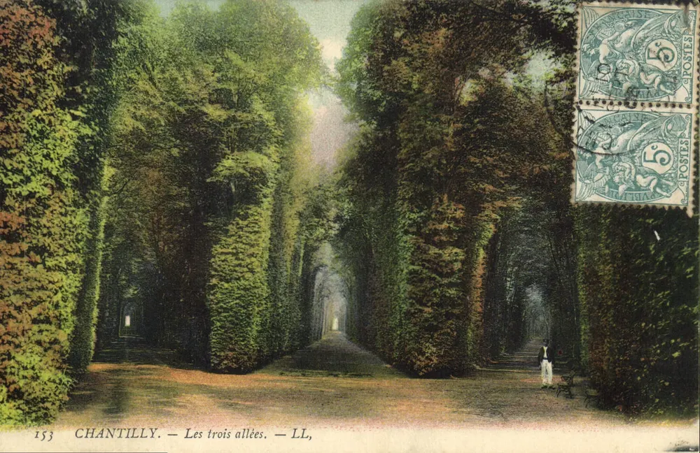 Chantilly — As três avenidas — LL, n°153 - Frente