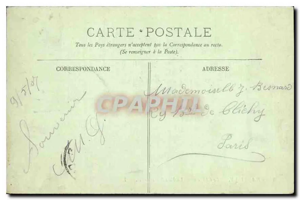 Chantilly — O Castelo — A Fachada Nordeste — LL. - Verso