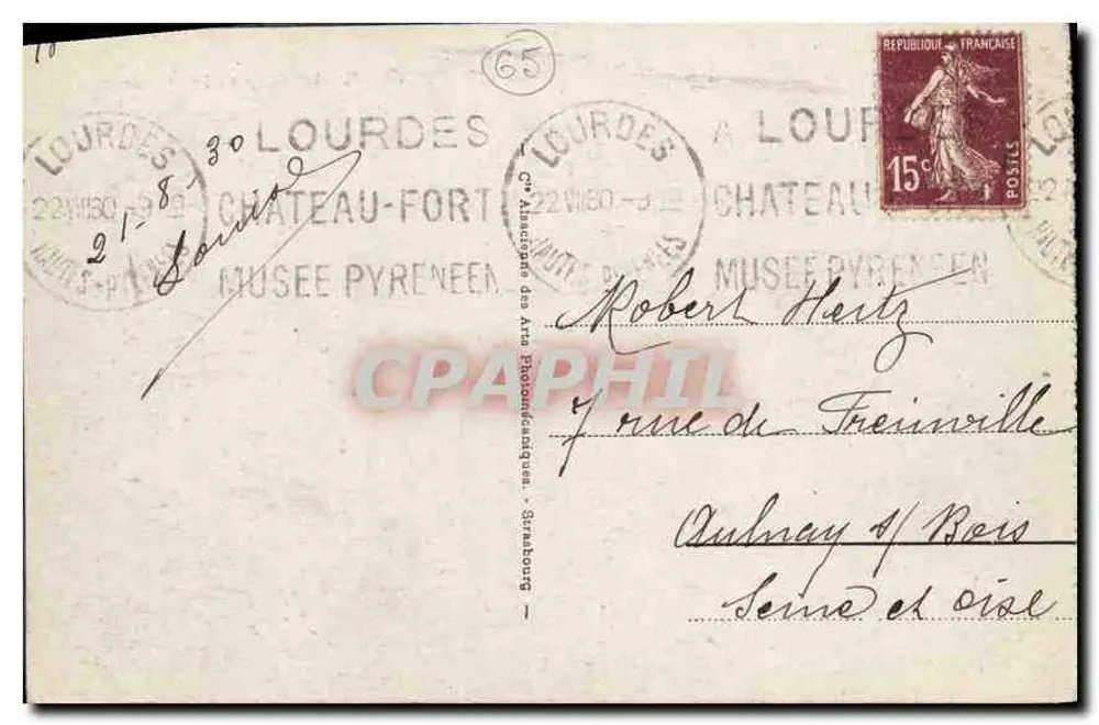 Gavarnie - O Gave e o Cirque — n° 43 - Verso