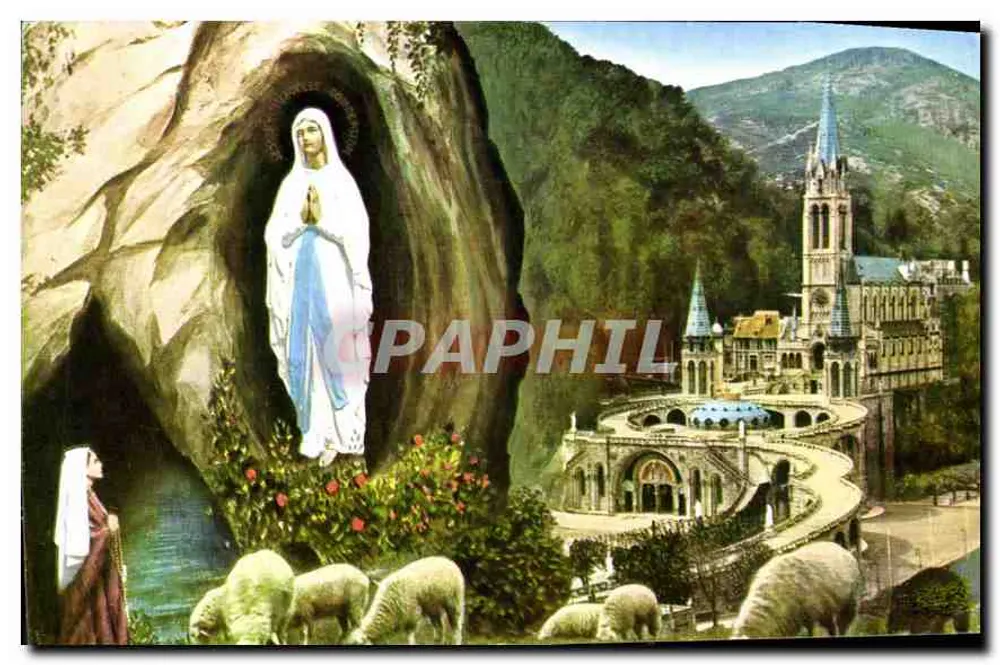 Lourdes — Aparecção da Virgem — Edição AS DE CŒUR - Frente