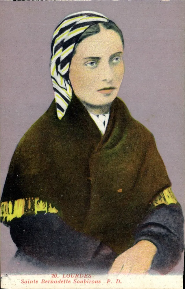 Santa Bernadette Soubirous — Série 20 — Editor P. D. - Frente