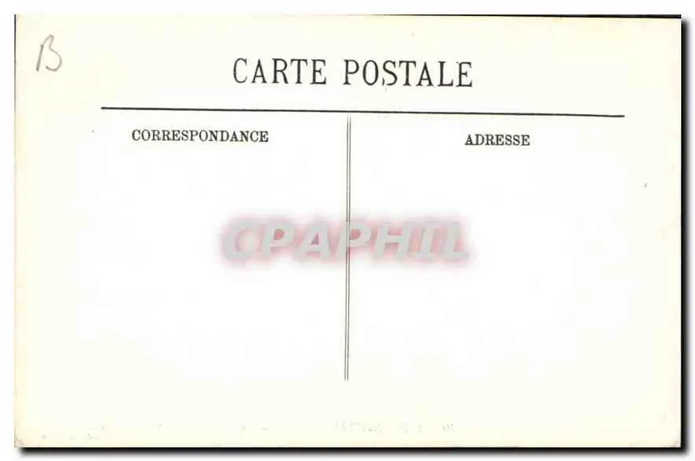 Pierrefonds — Colunata da Cour d'Honneur — Edição Varin - Verso