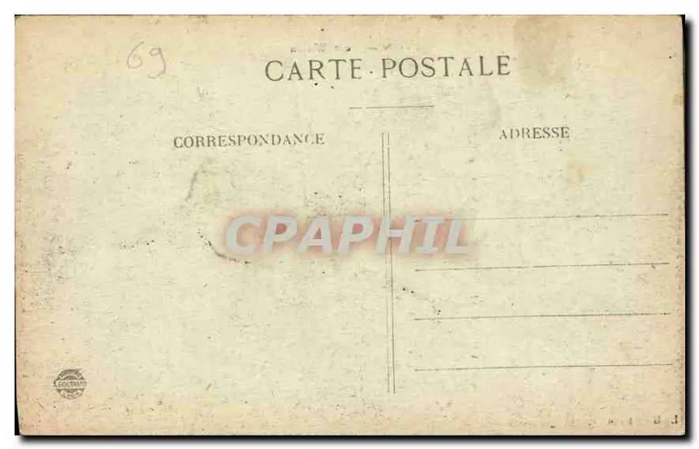 LYON — Pont Wilson — L. B. Lyon - Verso
