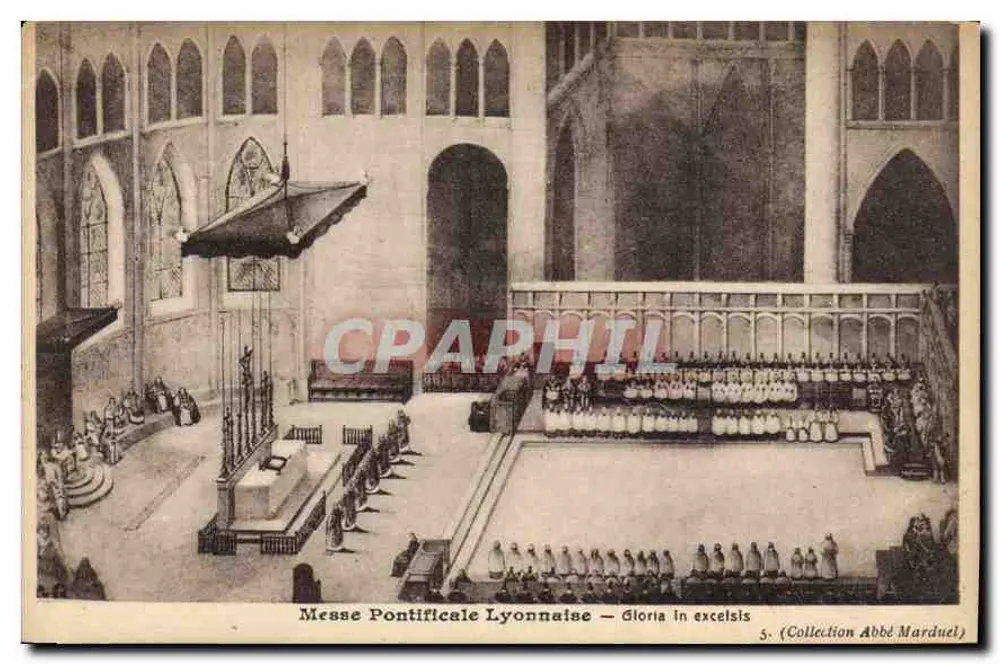 Missa Pontifical Lyonnaise — Gloria in excelsis — Coleção do Padre Marduel - Frente