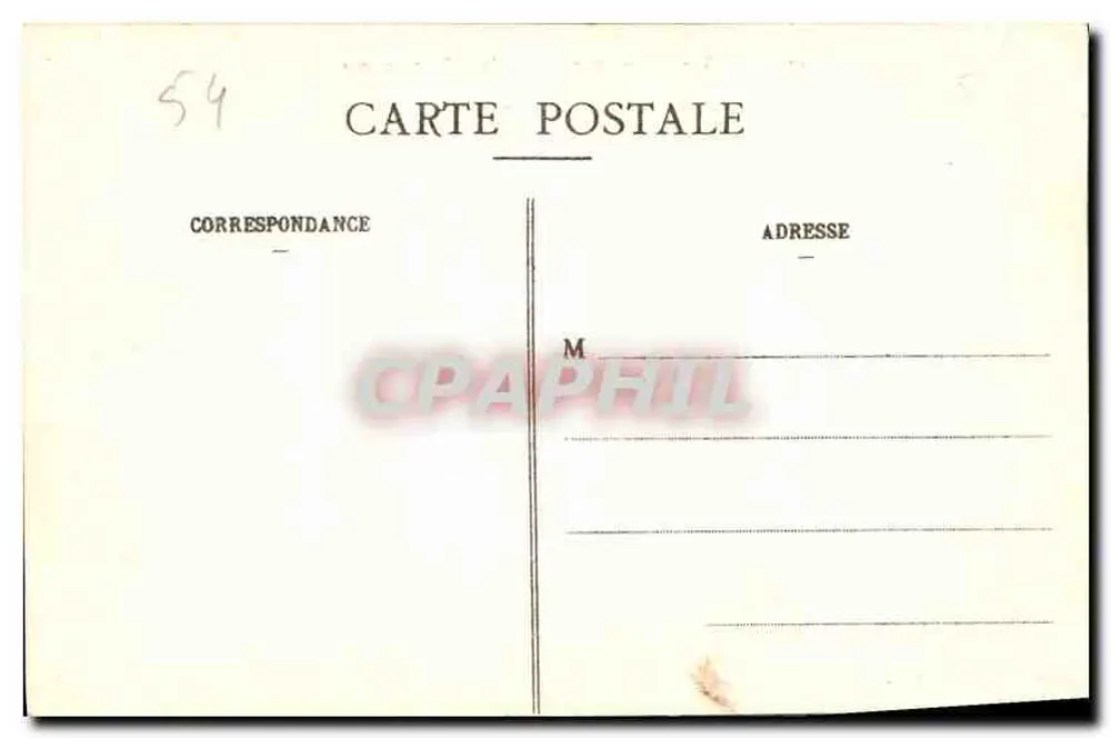 NANCY - Arco do Triunfo, visto da Place Carrière — Impressoras Reunidas de Nancy, n°40 - Verso