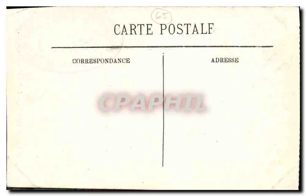 Env de Cauterets — O Ponte da Espanha — LL. — N° 105 - Verso