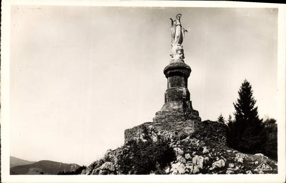 Bagnères-de-Bigorre — Die Jungfrau am Gipfel des Bédat — C.A.P. — n°34 - Vorderseite