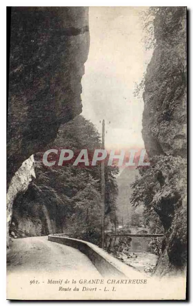 Massif de la Grande Chartreuse — Trasa Désertu — n° 961 - Awers