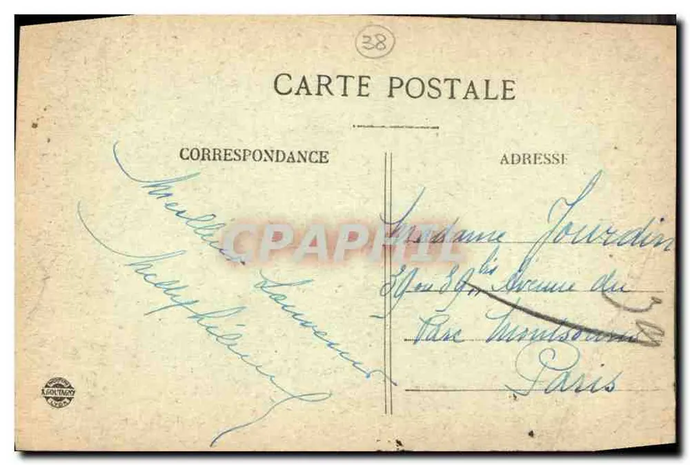 Grenoble — Il Ponte dell'Esplanade e il Casco di Nerone — E.R. - Verso