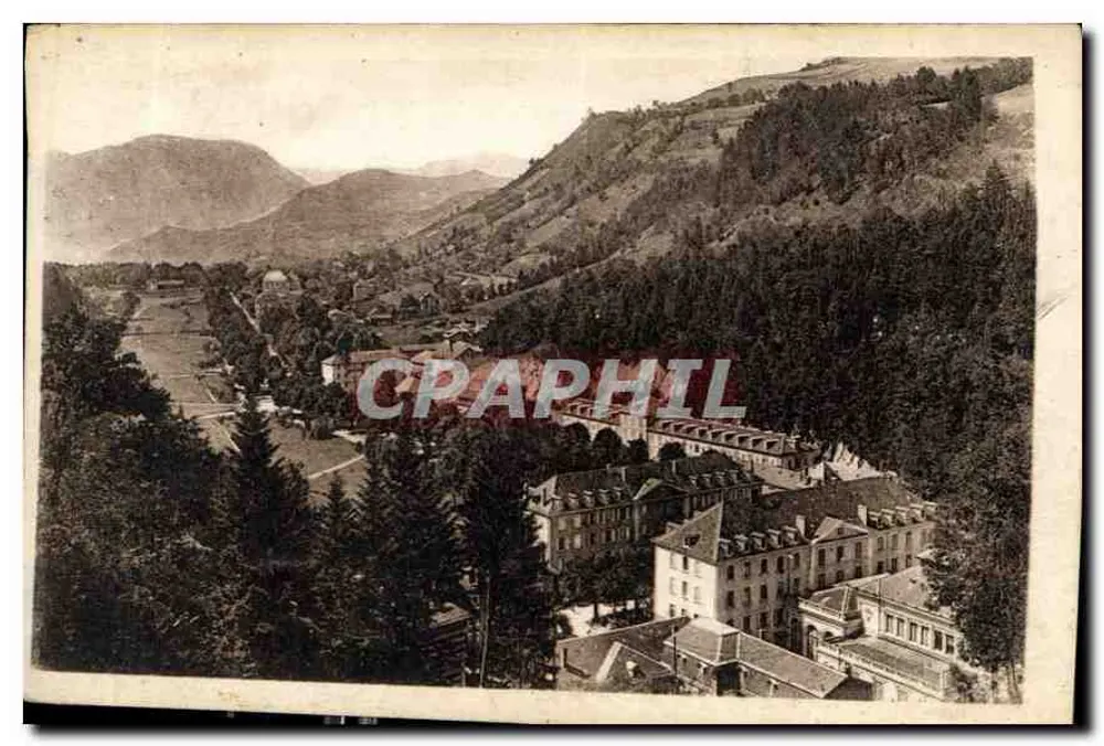 Uriage-les-Bains — Panorama — Les Apis Photomecanique, Paris - Frente
