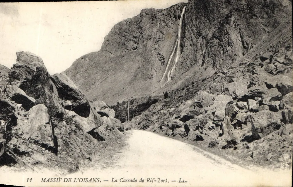 Massif de l'Oisans — A Cascata de Rif-Tort — LL. — N°11 - Frente