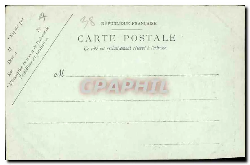 Gorges de Tencin — LE DAUPHINE — Arredores de Grenoble — LL. — n° 157 - Verso