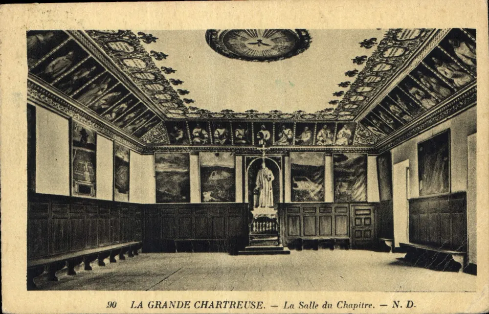 La Grande Chartreuse — Die Kapitelhalle — N.D. - Vorderseite