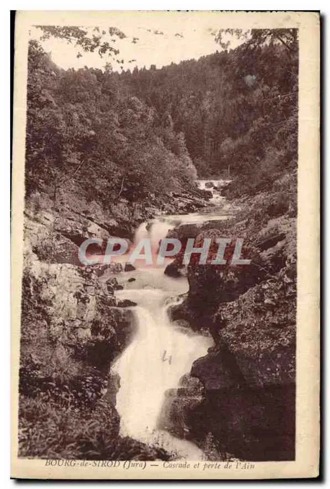 Bourg-de-Sirod (Jura) — Cachoeira e desvio do Ain - Frente