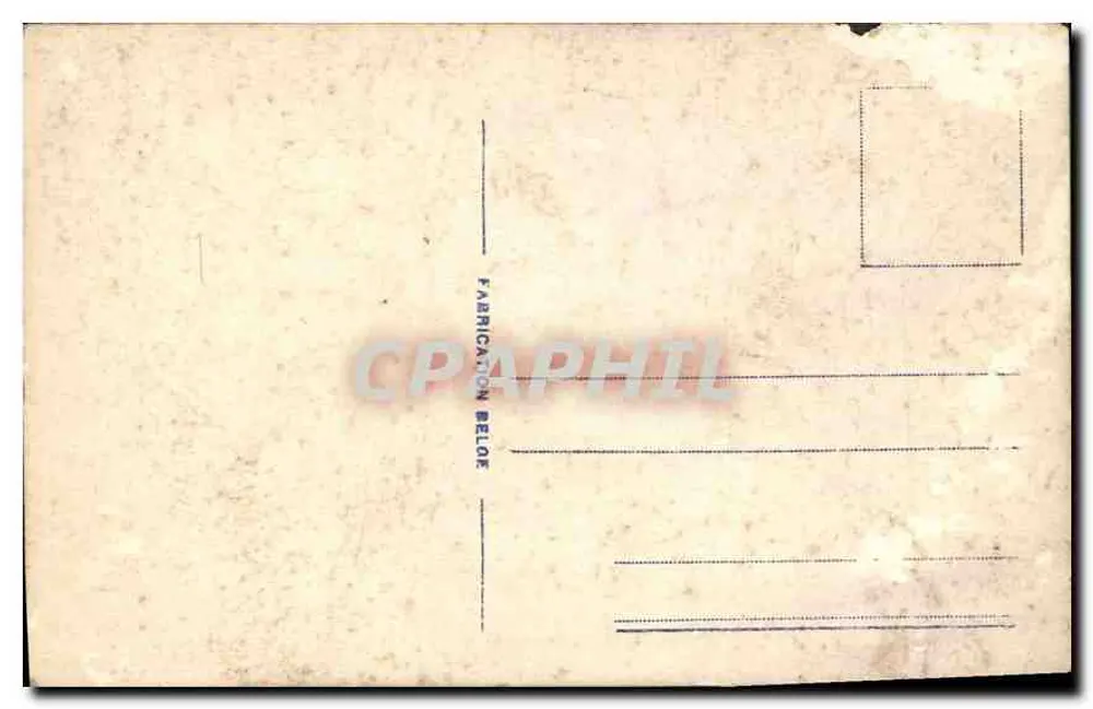 एक युवा आदमी एक बूकेट के साथ — बेल्जियम निर्मित पोस्टकार्ड — संख्या 224/5 - पीछे