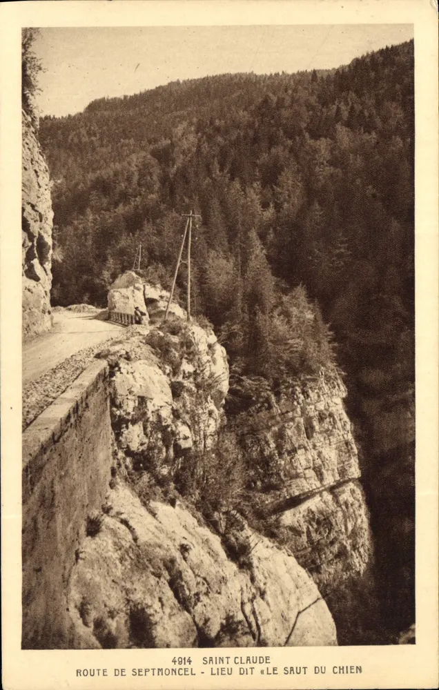 Route de Septmoncel - Ort « Le Saut du Chien » — Saint Claude, 4914 - Vorderseite