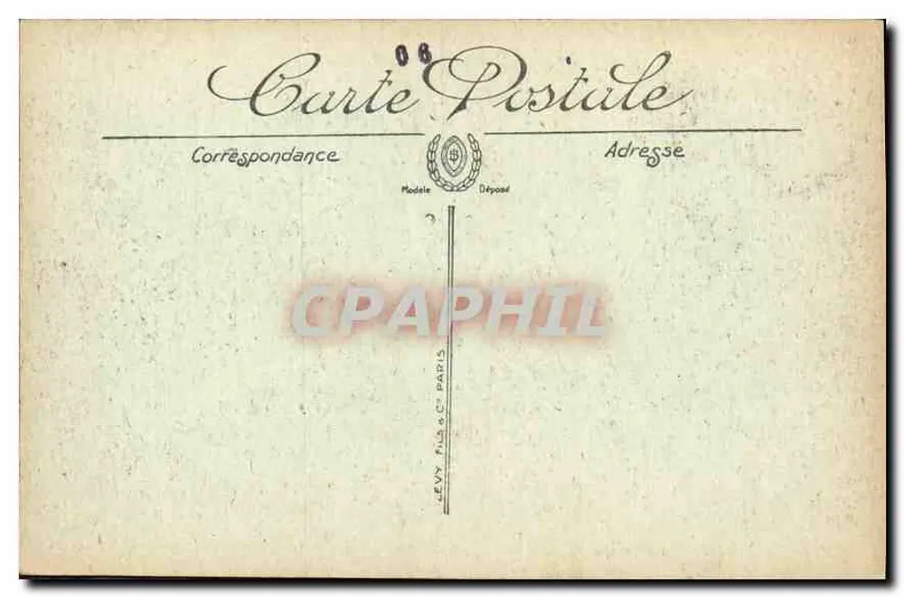Menton — Ansicht der Promenade du Midi und des Cap Martin — Selecta, n°144 - Rückseite