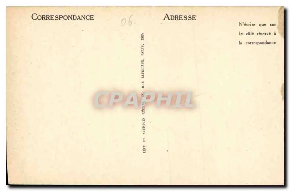निस - नॉट्रे-डेम के चर्च - LL, संख्या 138 - पीछे