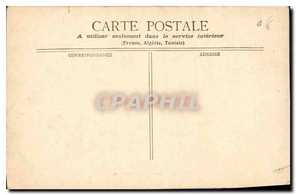 Côte d'Azur - Vintimille — vista do vilarejo à beira de um curso d'água — editor Staerck, Paris - Verso