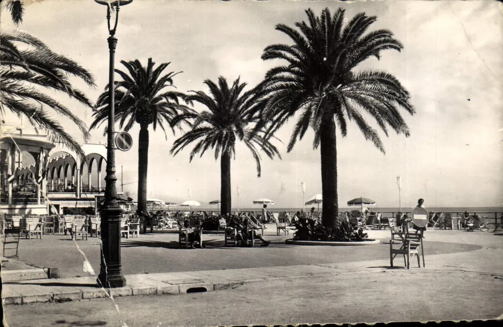 Menton — Promenade du Bord de Mer und das Casino — Éditions du Globe, Paris - Vorderseite