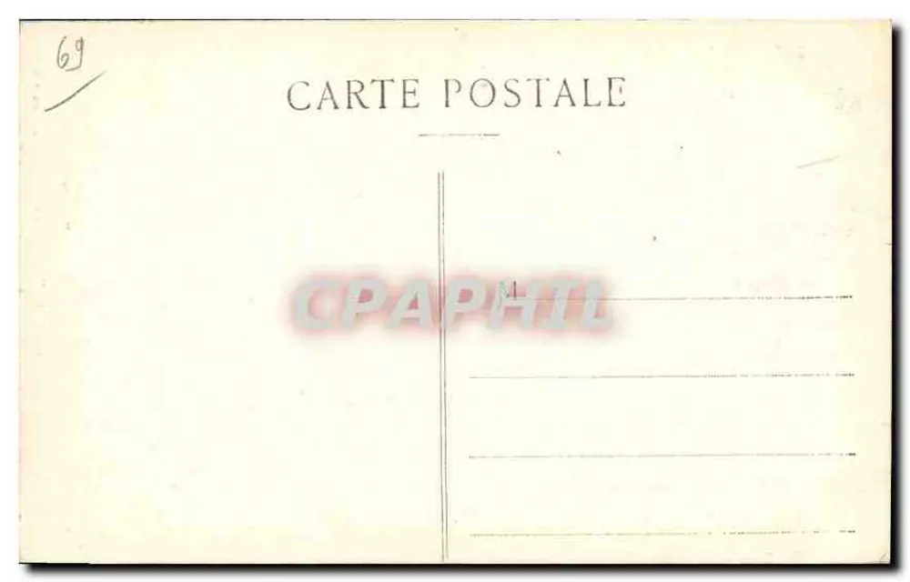 LYON — Sanctuarium der Basilika Notre-Dame de Fourvière — Reproduktion verboten - Rückseite