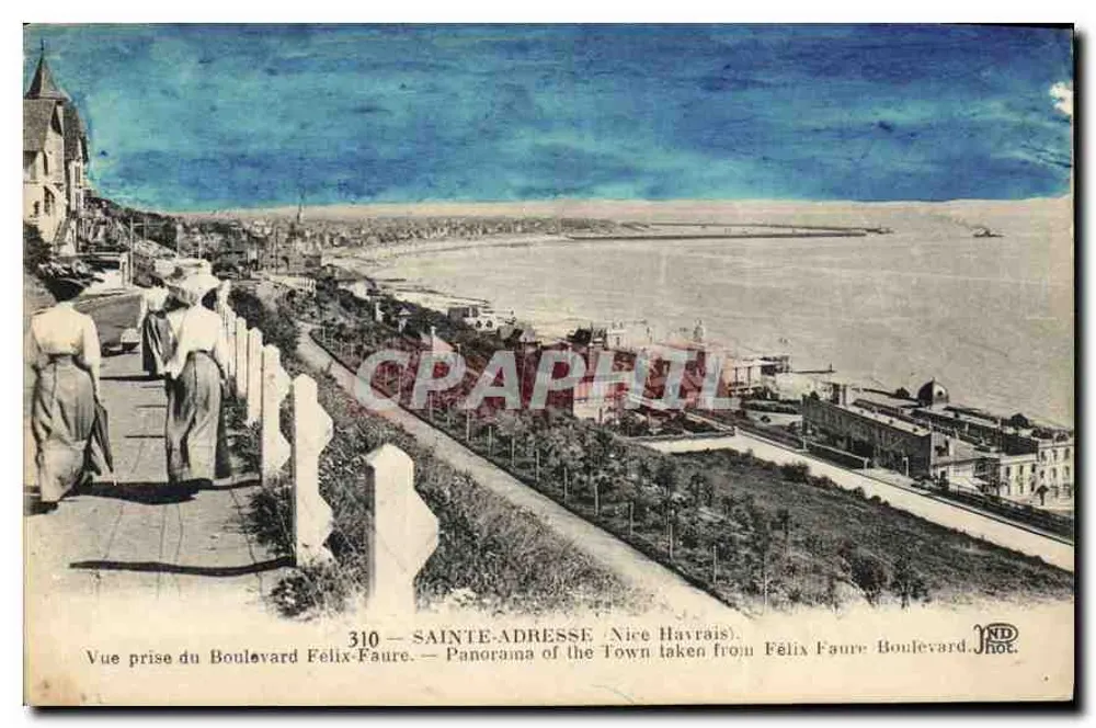 Ansicht vom Boulevard Félix-Faure — Sainte-Adresse (Nice Havrais) — ND Phot. - Vorderseite