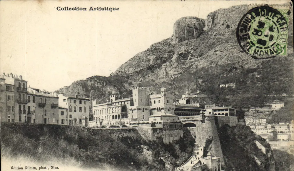 Schloss von Monaco — Kunstkollektion — Giletta Edition, phot., Nice - Vorderseite