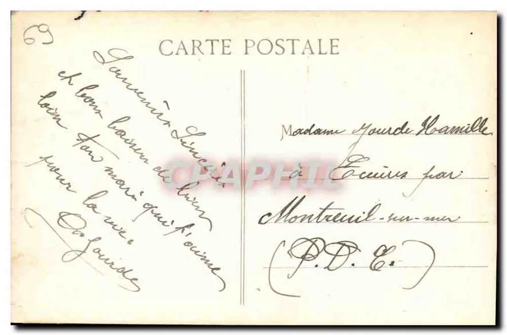 LYON — A Prefeitura — E.R. n°139 - Verso