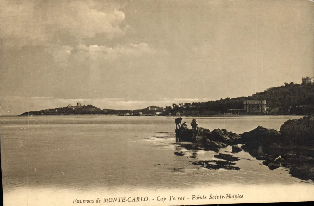 Arredores de MONTE-CARLO - Cap Ferrat - Ponta Santa-Hospice — Edição L. A. G. Monte-Carlo - Frente