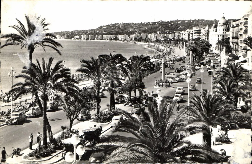 A Costa Azul — A Promenade dos Ingleses — Edições « Fleur » - Frente