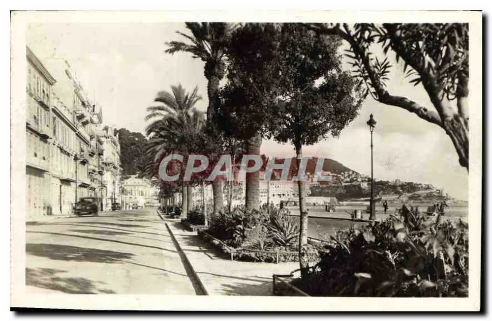 Nice — Ansicht von Le Quai des États-Unis und Mont-Boron — Éditions G. Montluc, Nice - Vorderseite