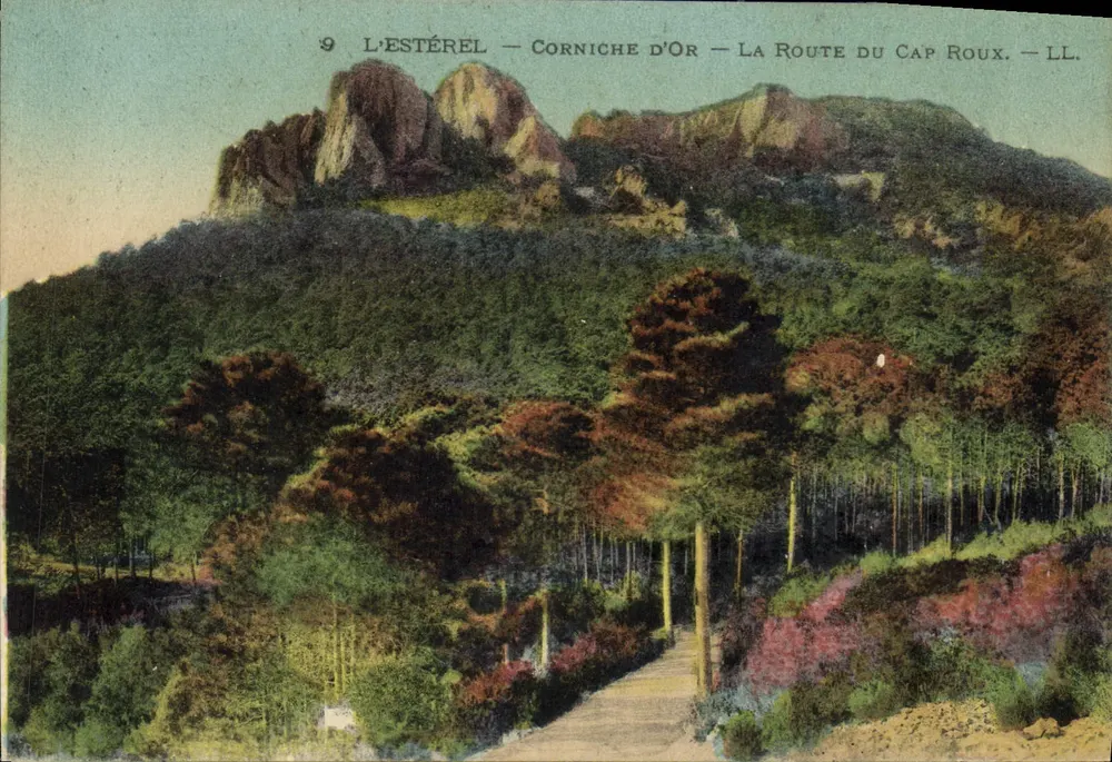 L'ESTÉREL — Corniche d'Or — A Estrada do Cabo Roxo — LL. - Frente