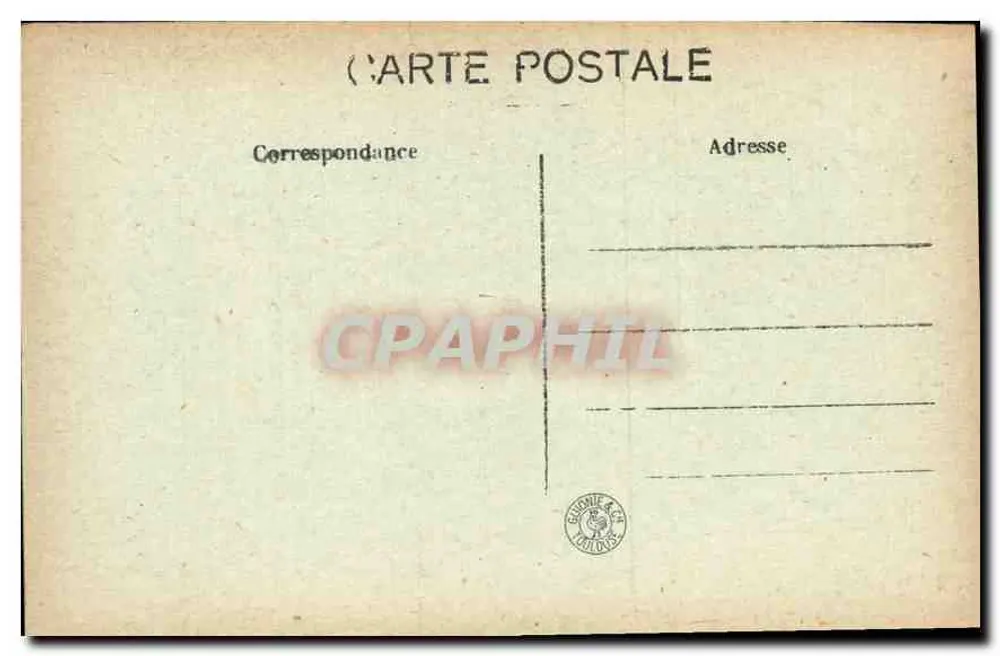 LYON — Notre-Dame de Fourvières — Die alte Kirche — L. B. n°49 - Rückseite