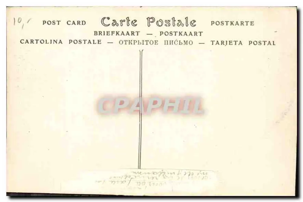 Tapisserie der Königin Mathilde — Bayeux — Die Pferde steigen von den Schiffen ab — N.D. Pbot. - Rückseite
