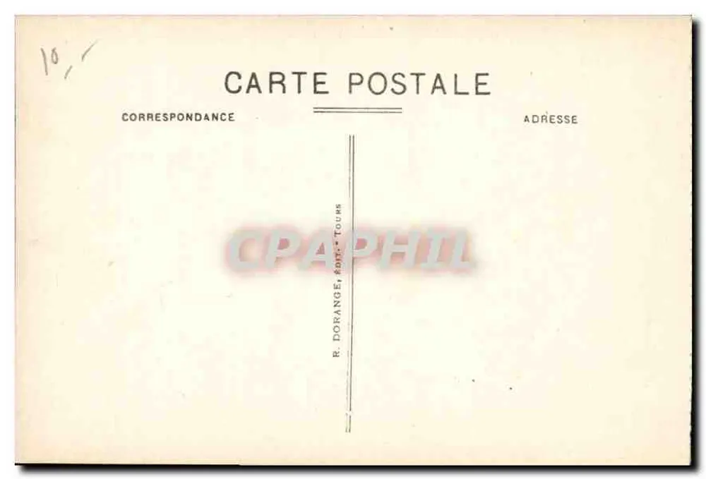 Cheverny (Loir-et-Cher) - O Castelo - Tapeçaria representando o sequestro da Bela Helena - R. D. - Verso
