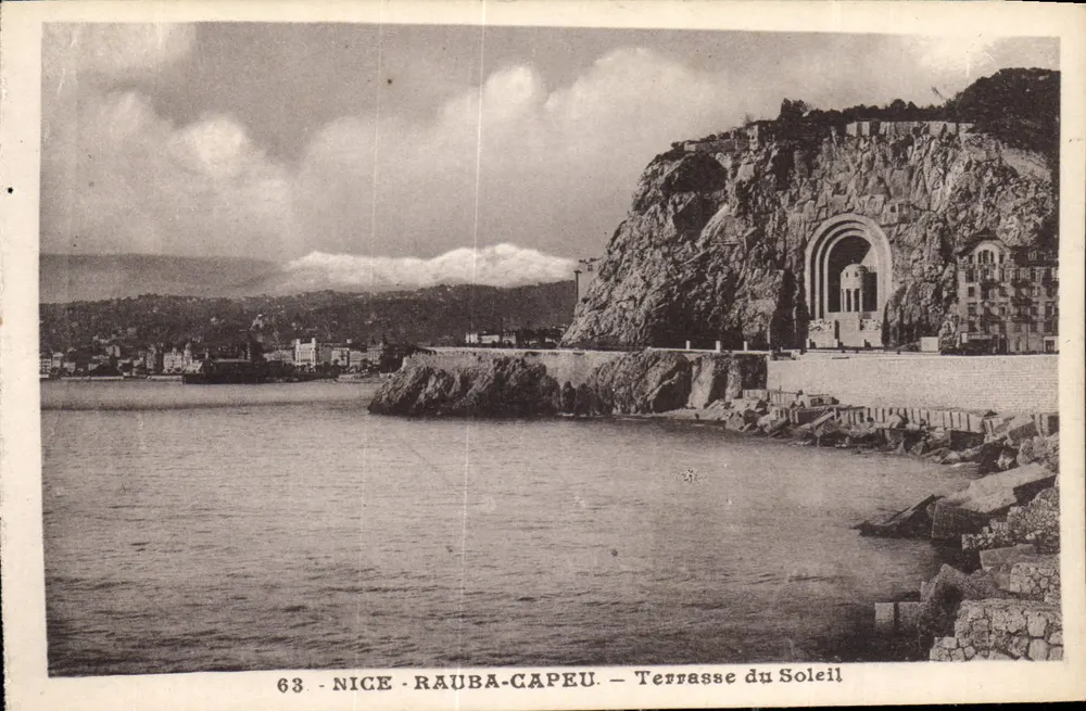 Nice - Rauba-Capeu - Terrasse do Sol — J. Gilletta e Cie, Nice, n°63 - Frente