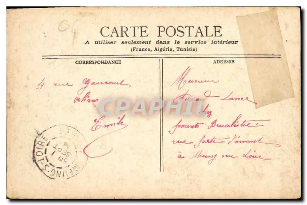 Monte-Carlo - Les Terrasses - Aussicht auf den Cap Martin — Verlag Stafleu & Cie, n° 64 - Rückseite