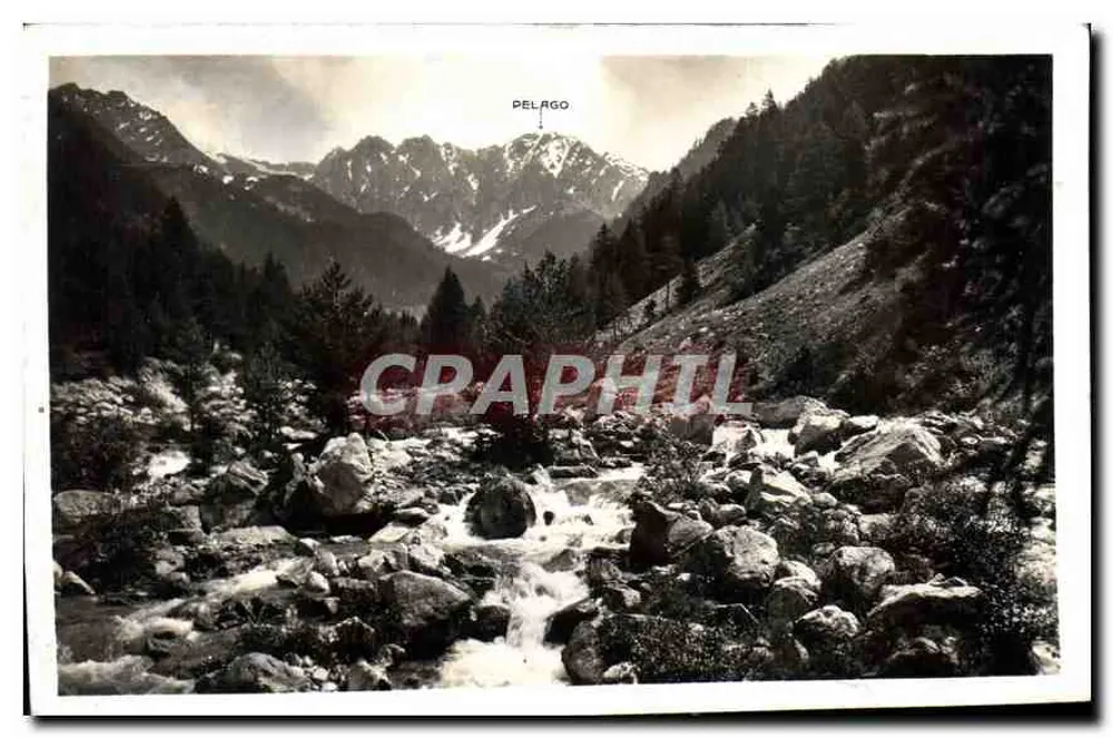 Pelago — Ansicht der Schlucht — Ausgabe A. Mortat - St-Martin-Vésubie - Vorderseite