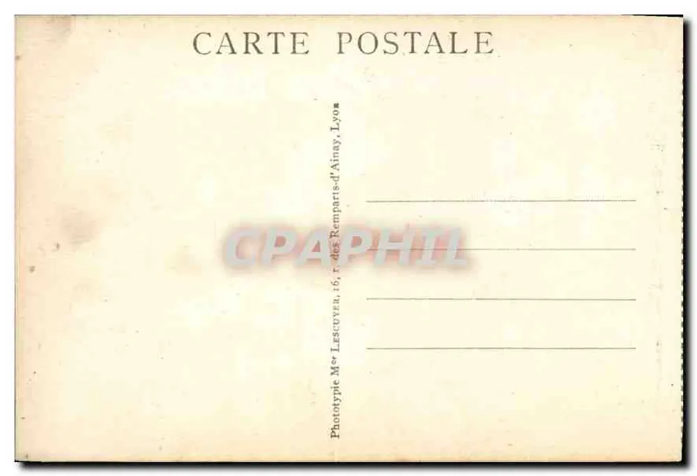 LYON — Abside da basílica de Nossa Senhora de Fourvière — M.F. n°6 - Verso
