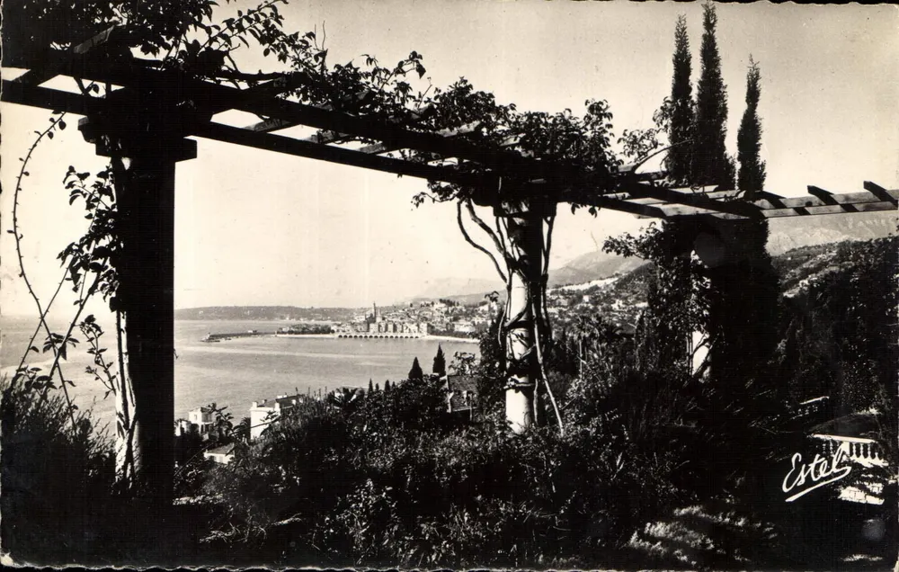Menton — Allgemeiner Blick vom Villa « Rosmarino » — Estel - Vorderseite
