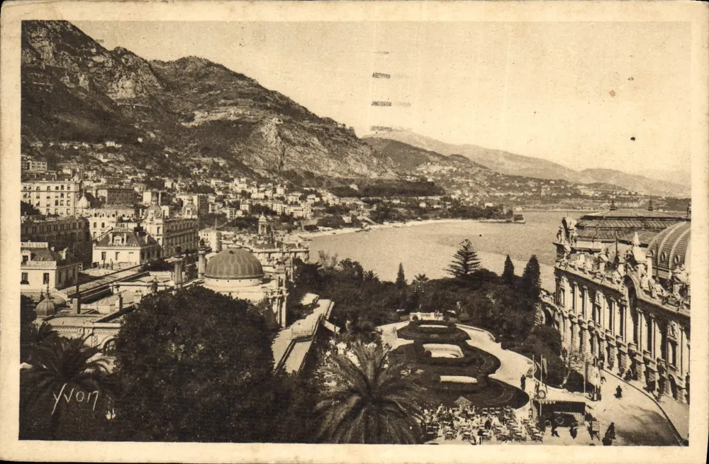 Monte Carlo — Allgemeiner Blick über den Cap Martin — Les Éditions d'Art VV017 - Vorderseite