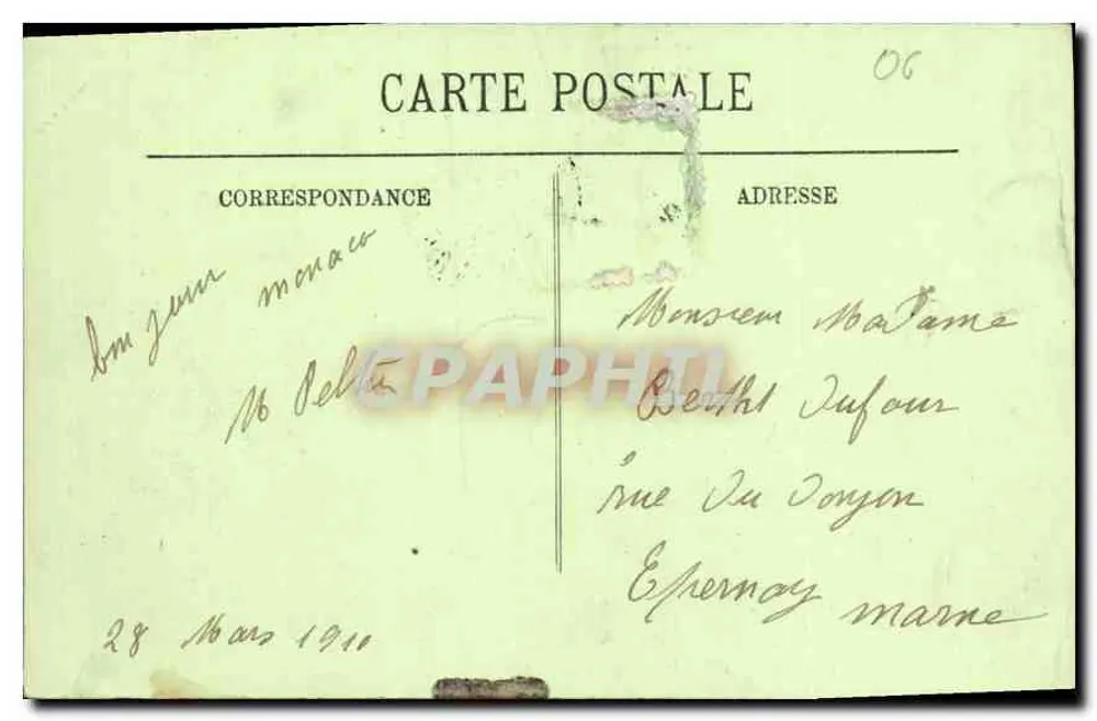 Mônaco — Vista geral da Principalidade — LL. - Verso
